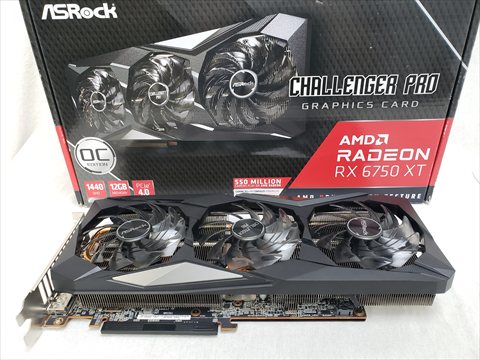 RX6750XT CLP 12GO Radeon RX 6750 XT Challenger Pro 12GB OC 各サイトで併売につき売切れのさいはご容赦願います。