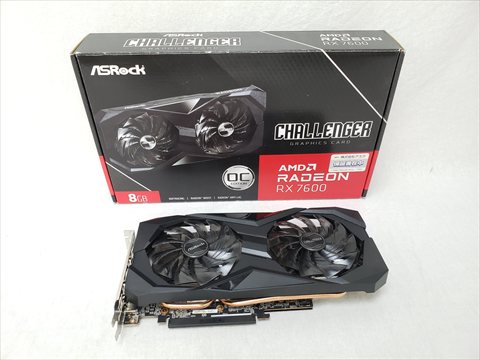 RX 7600 Challenger 8GB OC /RX7600 CL 8GO 各サイトで併売につき売切れのさいはご容赦願います。