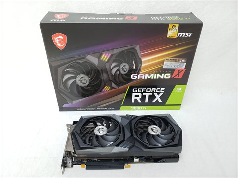 GeForce RTX 3060 Ti GAMING X 8G LHR 各サイトで併売につき売切れのさいはご容赦願います。