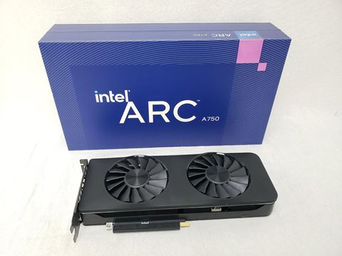 Intel ARC A750 (21P02J00BA) 各サイトで併売につき売切れのさいはご容赦願います。