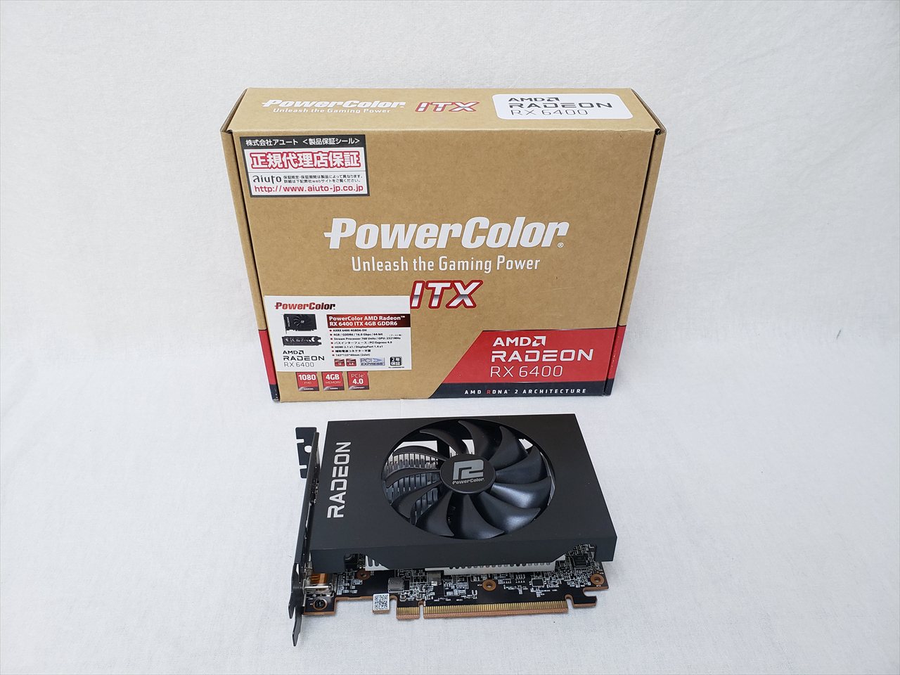 RADEON RX 6400 4GB /PCI-E 各サイトで併売につき売切れのさいはご容赦