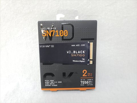 WD Black SN7100 WDS200T4X0E 各サイトで併売につき売切れのさいはご容赦願います。