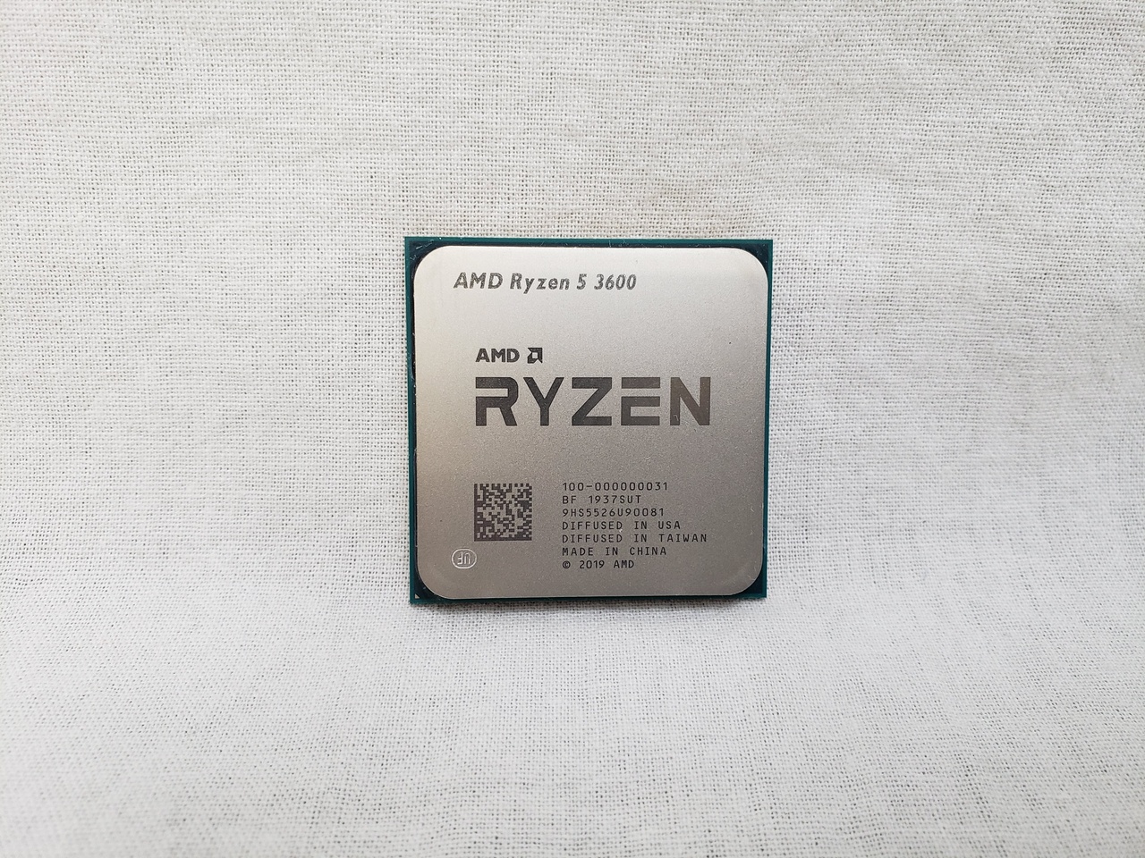 Ryzen 5 3600 バルク (6C12T/3.6GHz（4.2）/65W/Total Cache 36MB) 各