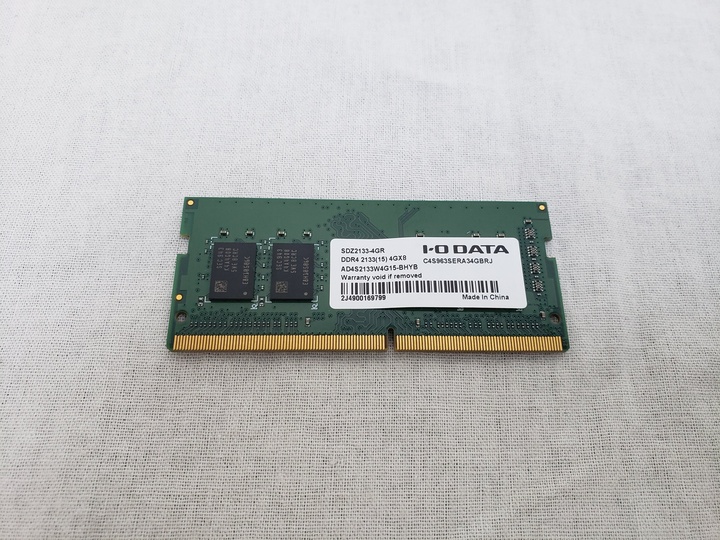 PC4-17000(DDR4 2133) 260Pin S.O.DIMM 4GB 各サイトで併売につき売切れのさいはご容赦願います。