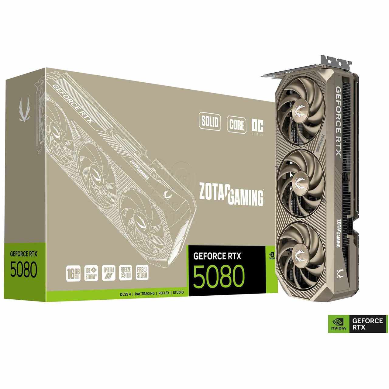 ZT-5080-16G-20ANV/ZT-B50800J2S-10P ZOTAC GAMING GeForce RTX 5080