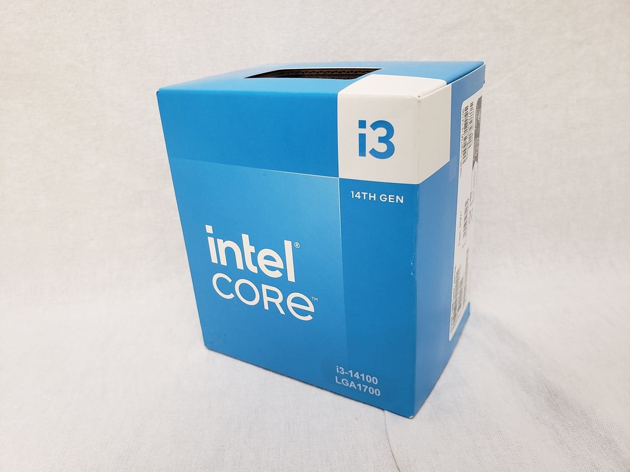 Core i3-14100 BOX 3.5(4.7)GHz/4(4+0)コア 8スレッド/スマート