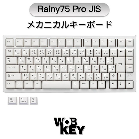 Rainy75 Pro Luna JIS 日本語配列 静音バージョン