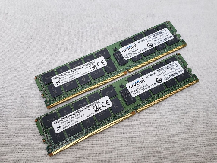 PC4-17000(DDR4 2133) 16GB x2 Registered ECC [CT2K16G4RFD4213] 各サイトで併売につき売切れのさいはご容赦願います。