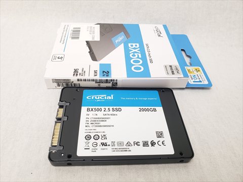 【中古】 BX500 CT2000BX500SSD1JP　※お一人様1個限定 【毎月第2土曜日はワンズの日】ワンズチャンス！ご来店いただいたお客様限定、店頭のみの大特価！電話等でのお取り置きはできません。あらかじめご了承下さいませ。