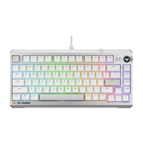 ASUS TUF Gaming K4 ホワイト Magnetic キーボード 9月25日発売
