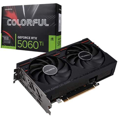 Colorful GeForce RTX 5060 Ti Gaming DUO 8GB-V