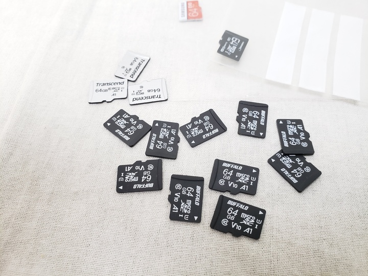 microSDXC カード 64GB 各サイトで併売につき売切れのさいはご容赦願います。