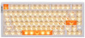 RS7 Air Wired Magnetic HE keyboard White