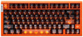 RS7 Air Wired Magnetic HE keyboard Orange
