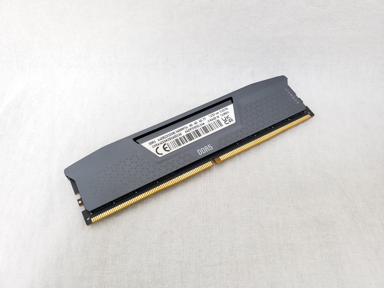 DDR5 5600 32GB 動作確認済 PC5-44800 @ PC5-44800(DDR5 5600) 32GB /バルク ☆こちらのメモリだけでの販売は
