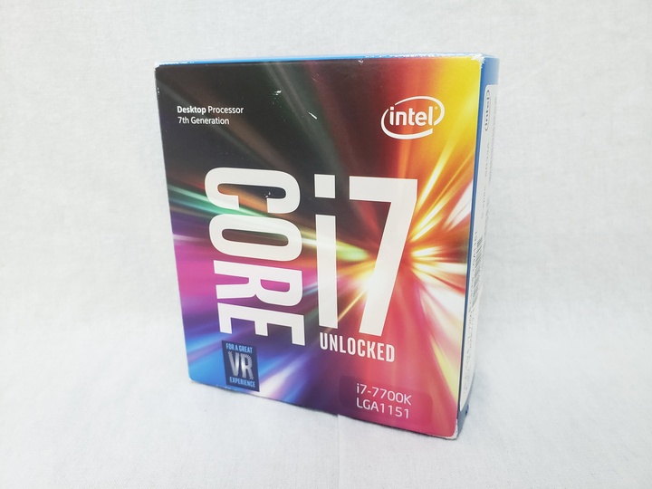 Core i7-7700K BOX (4.20GHz/ターボブースト時4.50GHz/4-core 8-thread/Total Cache 8MB/TDP91W/HD Graphics 630) 各サイトで併売につき売切れのさいはご容赦願います。