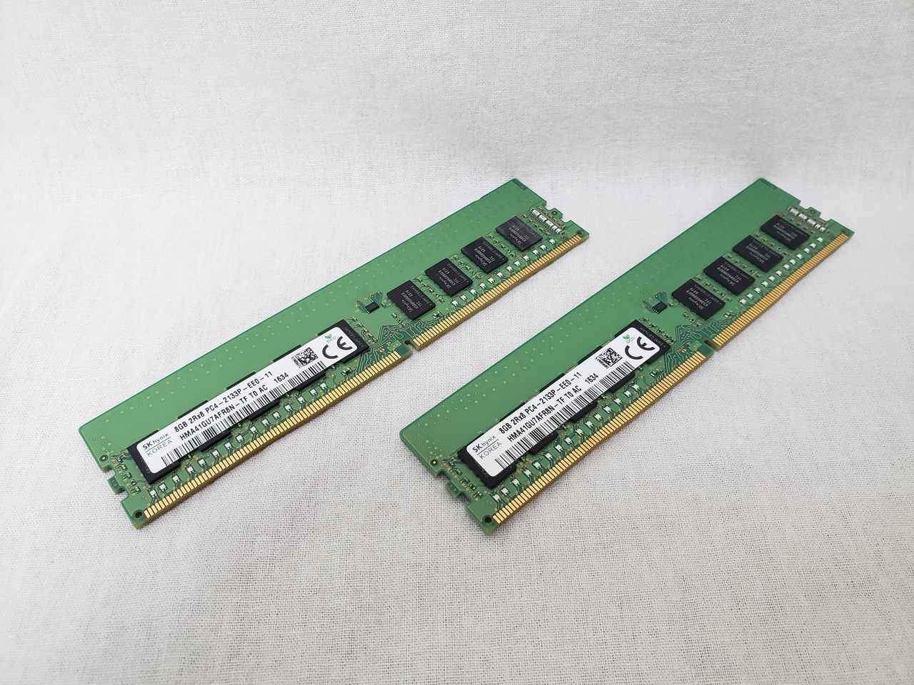 PC4-17000E(DDR4 2133) 8GB x2 ECC 各サイトで併売につき売切れのさい
