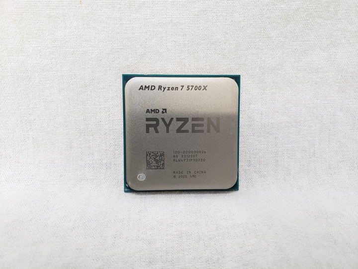 Ryzen 7 5700X バルク (8C/16T、3.4GHz(最大4.6)、65W、L3 Cache 32MB) 各サイトで併売につき売切れのさいはご容赦願います。