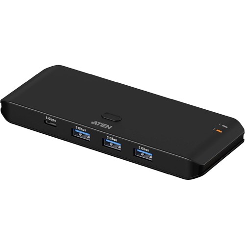 ATEN essentials US4324 USB3.2 USB切替器（PC2台用 / 4デバイス接続 / TypeAケーブル）