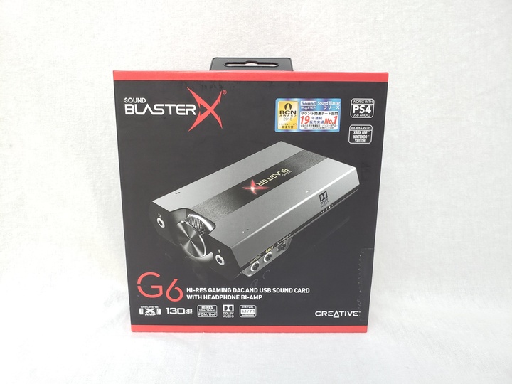 Sound BlasterX G6 SBX-G6 各サイトで併売につき売切れのさいはご容赦願います。