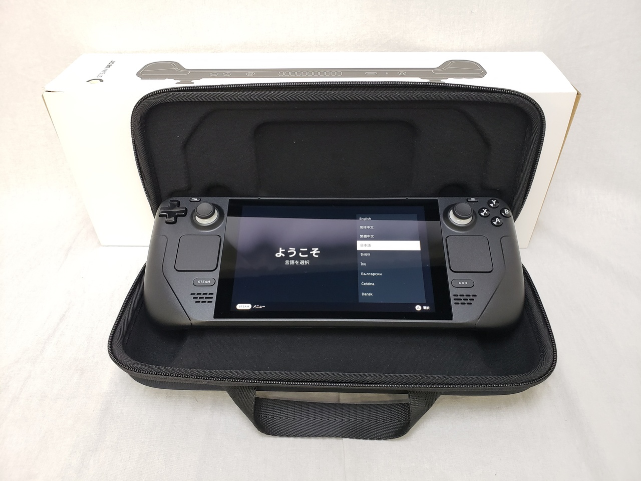 Steam Deck 256GB LCD 各サイトで併売につき売切れのさいはご容赦願い