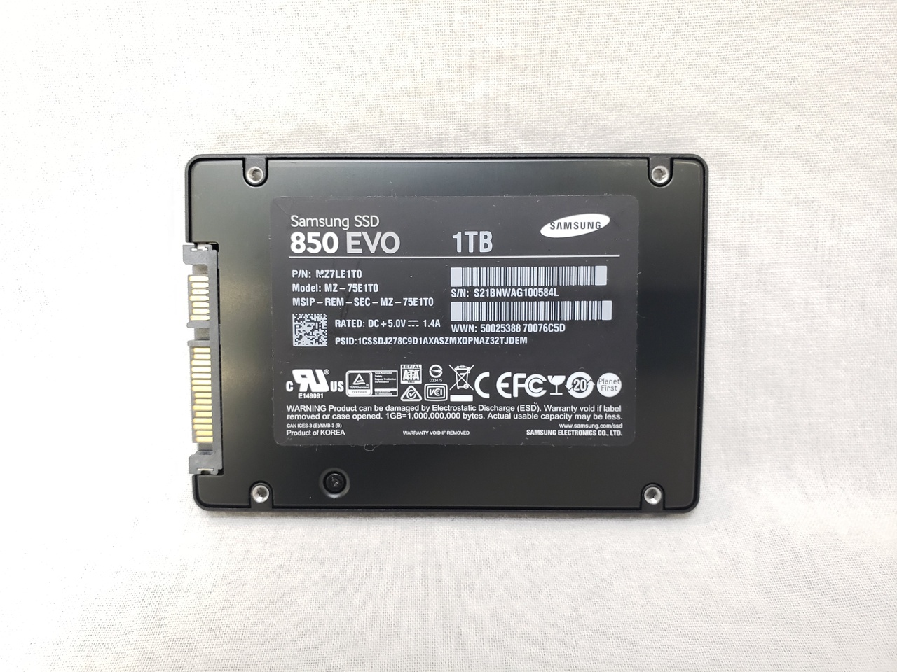 850 EVO MZ-75E1T0 各サイトで併売につき売切れのさいはご容赦願います
