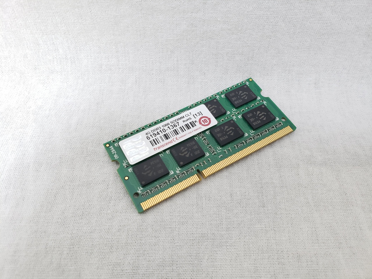 204Pin 1066(PC3-8500) 4GB DDR3 S.O.DIMM 各サイトで併売につき売切れ