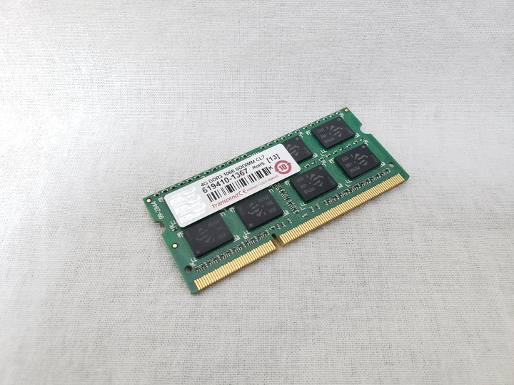 204Pin 1066(PC3-8500) 4GB DDR3 S.O.DIMM 各サイトで併売につき売切れのさいはご容赦願います。