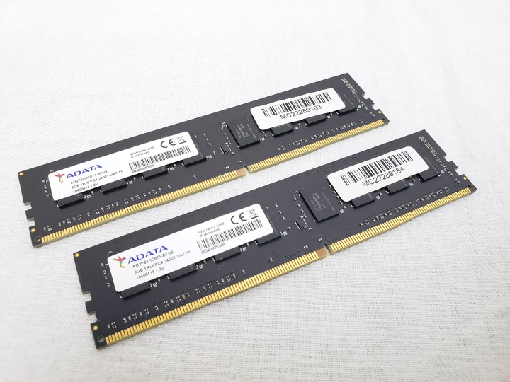 PC4-19200(DDR4 2400) 8GB x2 /バルク 各サイトで併売につき売切れのさいはご容赦願います。
