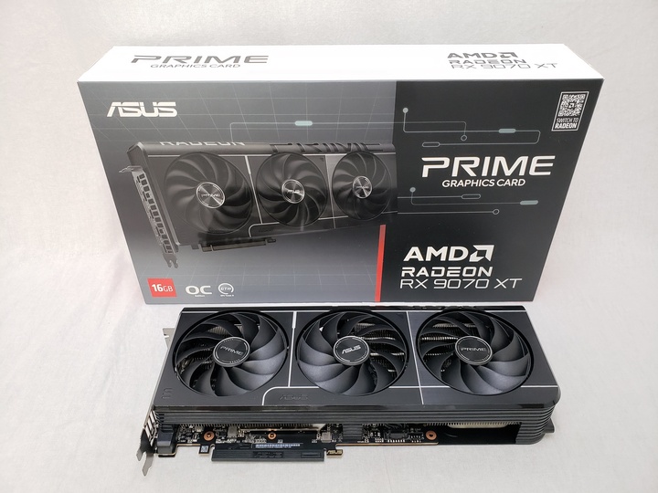 PRIME-RX9070XT-O16G 各サイトで併売につき売切れのさいはご容赦願います。