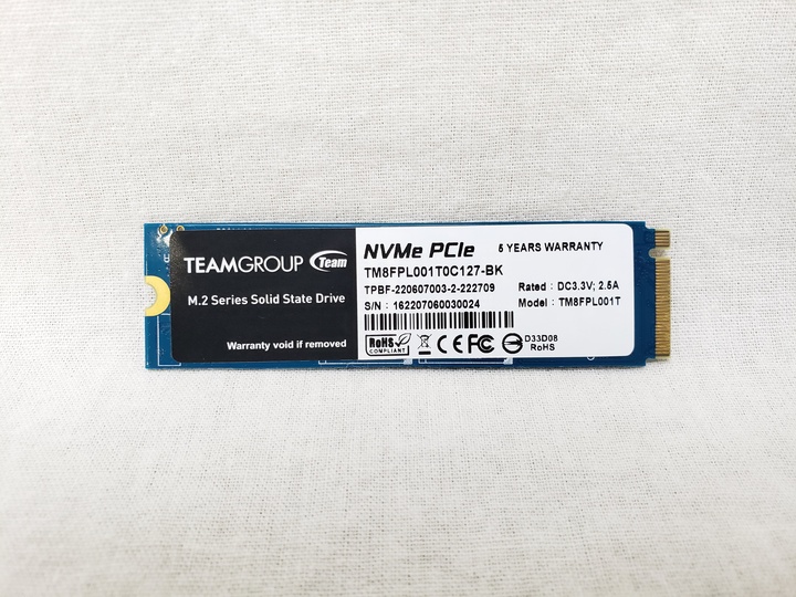 T-FORCE CARDEA Z44L TM8FPL001T0C127 各サイトで併売につき売切れのさいはご容赦願います。