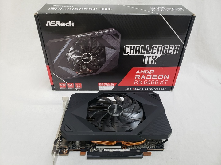 RX 6600 XT Challenger ITX 8GB(RX6600XT CLI 8G) 各サイトで併売につき売切れのさいはご容赦願います。