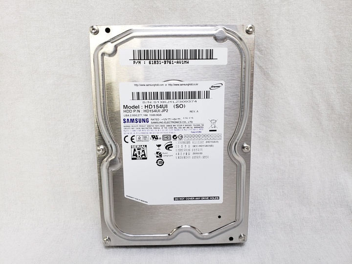ハードディスク　未使用 HD154UI 各サイトで併売につき売切れのさいはご容赦願います。 | 1TB