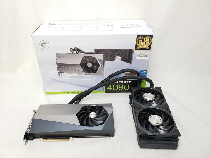 [保証確認] GeForce RTX 4090 SUPRIM LIQUID X 24G 各サイトで併売につき売切れのさいはご容赦願います。