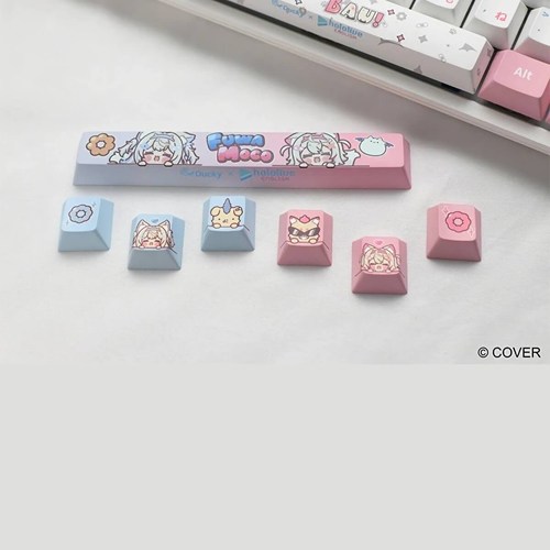 Ducky x hololive En Fuwamoco Limited Edition Keycap set
