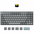 J9-MH4 J9 QMK ワイヤレス・メカニカルキーボード-White LED - US配列（テンキーレス） /Keychron Milk POMロープロファイルメカニカルスイッチ（ホットスワップ）バナナ軸/ PBTダブルショットキーキャップ