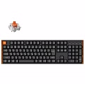 K10M-G6W-JIS K10 MAX QMK ワイヤレスカスタム・メカニカルキーボード-White LED - JIS配列（かな印字あり）（フルサイズ） /Silent K Pro標準プロファイルメカニカルスイッチ（ホットスワップ）赤軸（静音スイッチ）/ PBTダブルショットキーキャップ