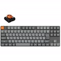 K1M-A6Z-JIS K1 Max QMK/VIA ワイヤレス カスタム・メカニカルキーボード - White LED - JIS配列（かな印字あり）（テンキーレス） /KeychronロープロファイルSilent（静音）赤軸 / PBTダブルショットキーキャップ