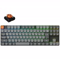 K1M-H6Z-JIS K1 Max QMK/VIA ワイヤレス カスタム・メカニカルキーボード - RGB - JIS配列（かな印字あり）（テンキーレス） /KeychronロープロファイルSilent（静音）赤軸（ホットスワップ）/ PBTダブルショットキーキャップ