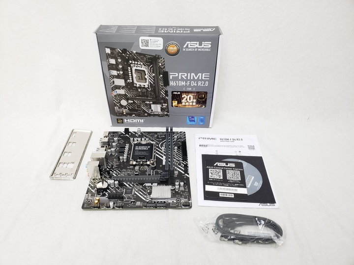 PRIME H610M-F D4 R2.0-CSM 各サイトで併売につき売切れのさいはご容赦願います。