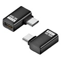 LAD-U4LCMCF240C USB4 Type-C変換コネクタ 240W L型 Cタイプ