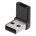 LAD-U3AMCF90L USB 3.2 L型変換コネクタ USB-A オス ⇔ Type-C メス