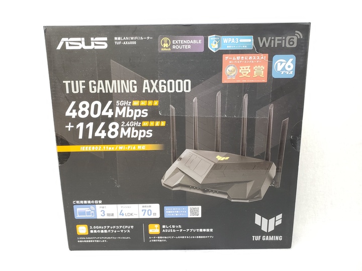 TUF GAMING AX6000 各サイトで併売につき売切れのさいはご容赦願います。