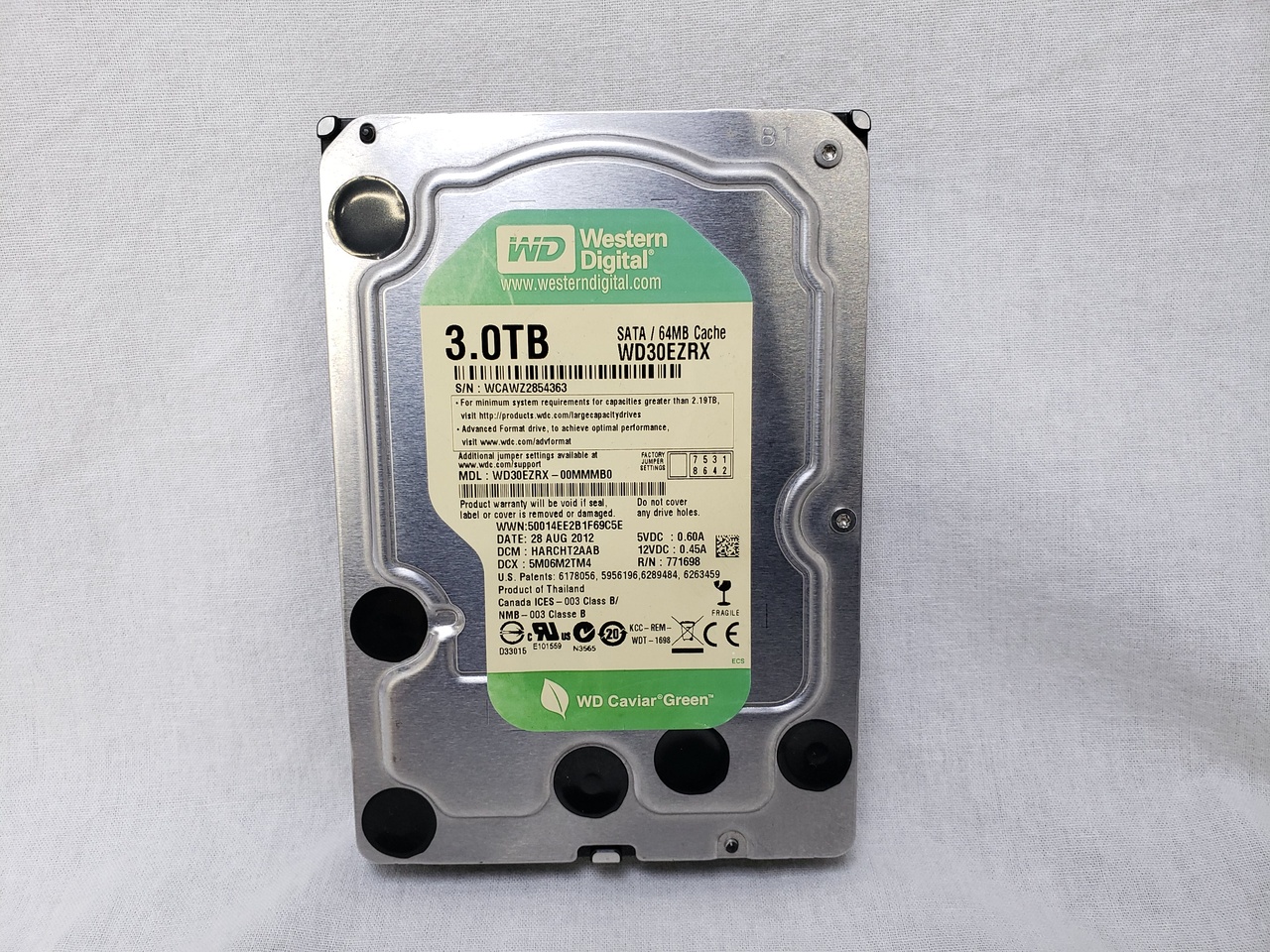 WD30EZRX 各サイトで併売につき売切れのさいはご容赦願います。 | 3TB