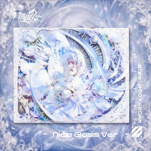 Monica Nica Glass mousepad