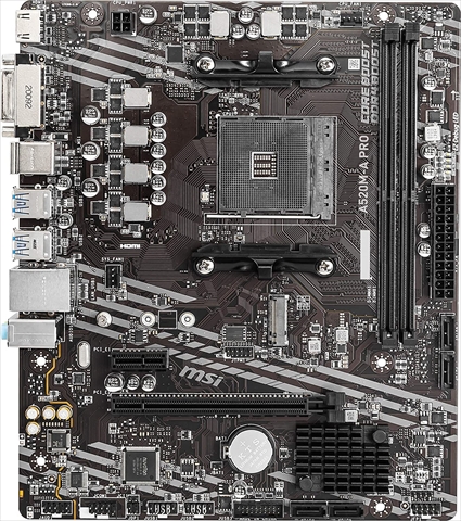 A520M-A PRO | MicroATX | AMD SocketAM4 | マザーボード | PCパーツと ...