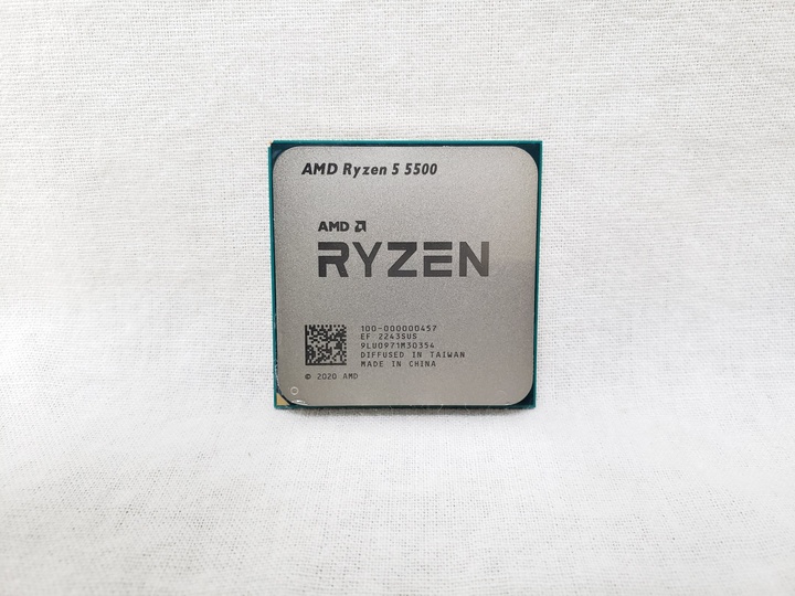 Ryzen 5 5500 バルク (6C/12T、3.6GHz(最大4.2)、65W、L3 Cache 16MB) 各サイトで併売につき売切れのさいはご容赦願います。