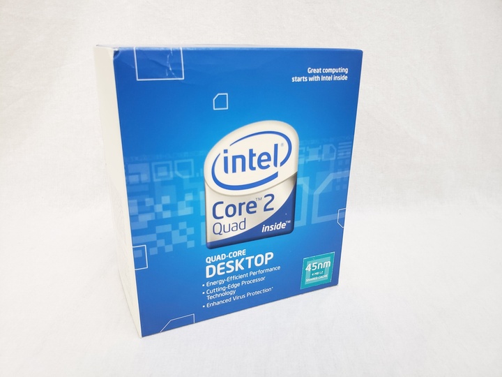 Core 2 Quad Q8200 BOX (2.33GHz, L2=2x2M Cache, FSB1333, 95W) 各サイトで併売につき売切れのさいはご容赦願います。