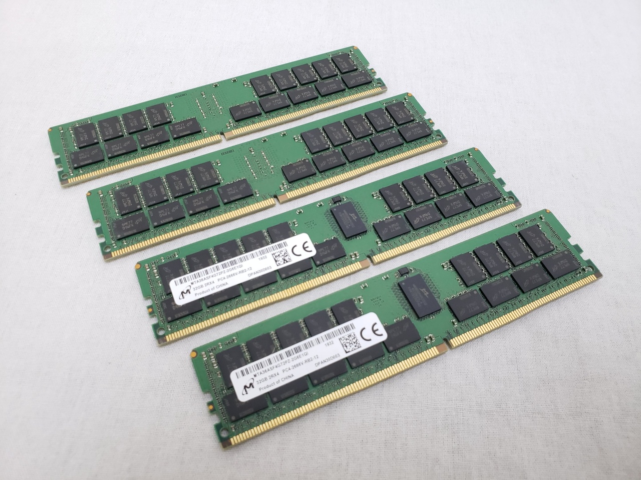 PC4-21300(DDR4 2666) 32GB x4 Registered ECC [MTA36ASF4G72PZ-2G6E1