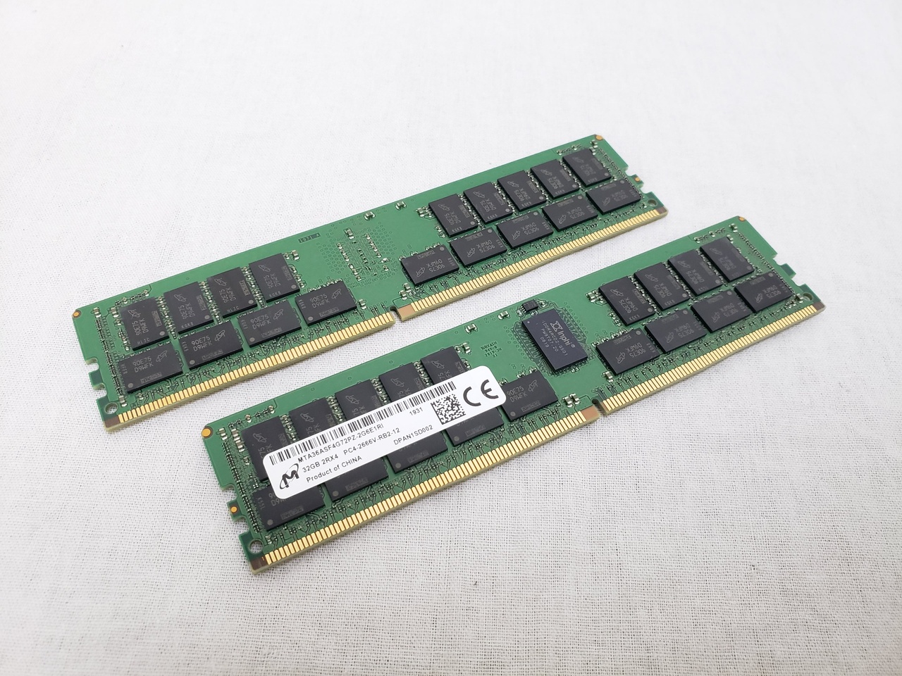 PC4-21300(DDR4 2666) 32GB x2 Registered ECC [MTA36ASF4G72PZ-2G6E1